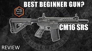 GampG CM16 SRS  SRL  SRXL Review  CS Airsoft [upl. by Sherburn154]