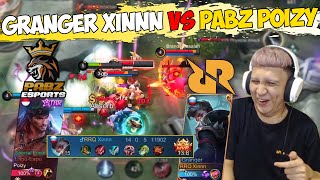 MAIN GRANGER NO SKIN DAPAT BUFF TUTURU PERFECT GAME GAK MATI VS POIZY PABZ ESPORTS [upl. by Pet]