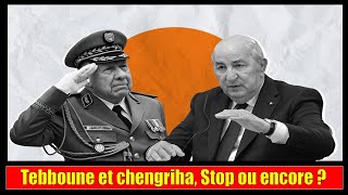 Tebboune et chengriha Stop ou encore [upl. by Aikemit]