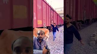 Cow ko bacha diya 🐄🐂shorts ytshorts youtubeshorts railwaytrain locopilot youtube greenscreen [upl. by Ayom]