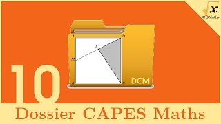 Optimisation daires  Dossier CAPES MATHS 10 [upl. by Sihon]