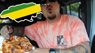 Trying Jamaican Food For The First Time [upl. by Labanna]