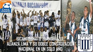 CAMPEONATO DESCENTRALIZADO 20032004  El bicampeonato de Alianza Lima  Especial Final Liga12021 [upl. by Howes]