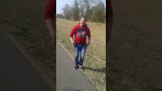 White man dancing sotho danc [upl. by Meehyr664]