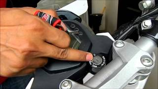 Motorcycle LOCK basic maintenance [upl. by Quartus110]