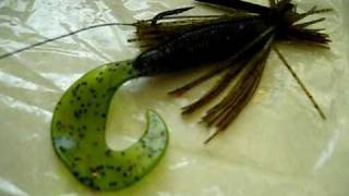 Swimming Jig  Super Fluke Lure Trick BIG FISH TeamRippnLipz1 [upl. by Llydnek]