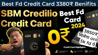 best fd based credit card 2024  best secured credit card 2024  Onecard vs Credilio Credit Card [upl. by Etteyafal]