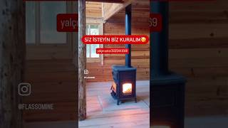 şömine siz ev kalmasın şömineateşi şömineçıtırtısı şöminesesi barbekü fireplace [upl. by Ludmilla233]