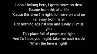 Avenged Sevenfold  Afterlife Lyrics [upl. by Kolosick]