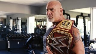 Inside Goldbergs WrestleMania 33 workout [upl. by Ydissak]