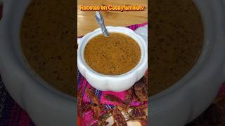 SALSA DE CHILE CHOCOLATE Toque PICANTE y AHUMADO para COMIDAS RÁPIDAS [upl. by Leslie593]