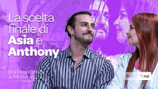 La scelta finale di Asia e Anthony  Matrimonio A Prima Vista Nuova Stagione [upl. by Aihtnis]