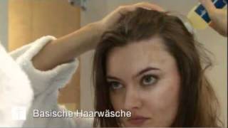 OVIMED Basische Haarwäsche für schöne und glänzende Haare [upl. by Anawot]