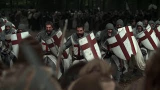 Tempelritter verteidigen Juden gegen Söldner  Knightfall Staffel 1 DeutschHD [upl. by Ainos605]