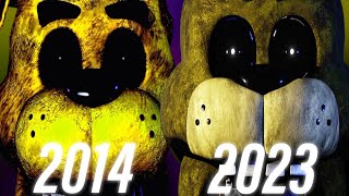 Golden Freddy Looks TERRIFYING In FNAF Plus [upl. by Ysnil]