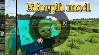 Minecraft 1165  Morph mod [upl. by Annayek]