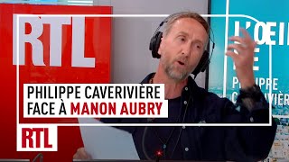 Philippe Caverivière face à Manon Aubry [upl. by Ailev]