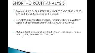 Webinar  Power System Simulation with DIgSILENT PowerFactory  12012016  1100 AM IST [upl. by Ritter]