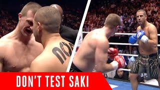 Dont Test Saki  Gokhan Saki vs Paul Slowniski [upl. by Fagen]