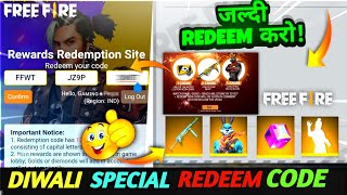 Diwali Event Redeem Code Free Fire  Diwali Song Redeem Code Free Fire New Event [upl. by Oluas]