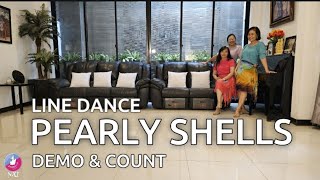 PEARLY SHELLS  Demo amp Count   Line Dance [upl. by Catharina]