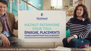 Matmut patrimoine pour tous quotma valeur sûrequot Pub 30s [upl. by Esinal936]