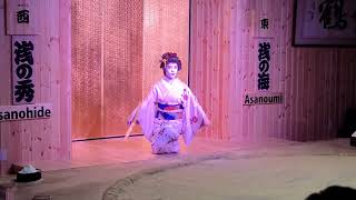 geisha dance geisha asasukasumoclub [upl. by Nylyram148]