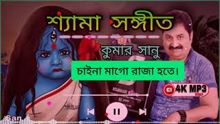 Chaina Mago Raja Hote  চাইনা মাগো রাজা হতে  kumar sanu শ্যামাসঙ্গীত kalipuja [upl. by Ettesoj]