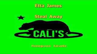 CHK1022 01 Etta James Steal Away KARAOKE INSTRUMENTAL [upl. by Inaniel882]