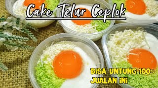 CAKE TELUR CEPLOK  Ide Jualan viral [upl. by Chariot]