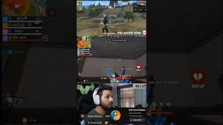 Bin zaid gaming reaction 😲😲 freefire [upl. by Fotina122]