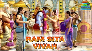 Ram Sita Vivah  Ramayana  The Epic Best Scene  Ram Mandir Opening Special [upl. by Damara]