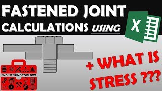 Fastened Joint Calculations in Excel [upl. by Ardnuyek]