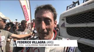 IVECO DAKAR 2016  FEDERICO VILLAGRA [upl. by Leahsim864]