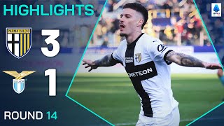 PARMALAZIO 31  HIGHLIGHTS  Lazio Stunned by Brilliant Parma  Serie A 202425 [upl. by Zeeba]