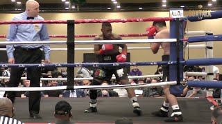 Cmaje Ramseur vs Sergio Ibarra 01212022 FULL FIGHT [upl. by Etteve]