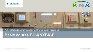 Siemens KNX basic course chapter 01 General  Introduction [upl. by Androw]