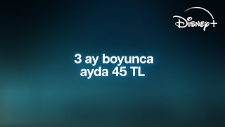 3 ay boyunca ayda 45 TL  Disney [upl. by Odnomra921]