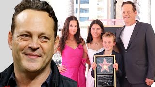 Vince Vaughn Received Hollywood Walk of Fame with Family Rare Appearance [upl. by Tnirb]