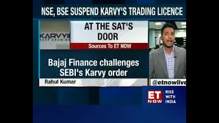 Bajaj Finance challenges SEBI decision on Karvy [upl. by Madonna]