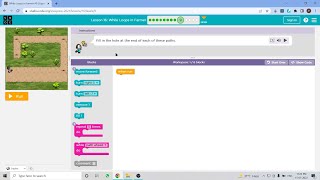 L169 Codeorg  Express2021  Lesson 16 While Loops in Farmer  level 9 [upl. by Sseb910]