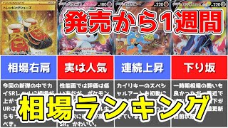 【ポケカ】タイムゲイザー SR以上相場ランキング 発売から1週間 4月15日更新【ポケモンカード】Time Gazer Secret Rares Rates Lanking [upl. by Annad]