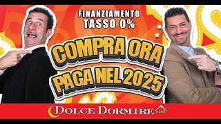 Compra ora e paga nel 2025  Dolce Dormire Genova [upl. by Larual]