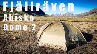 Fjällräven Abisko Dome 2  InDepth Review  4 Season Tent [upl. by Neerol]