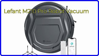 REVIEW 2024 Lefant M210 Pro Robot Vacuum ESSENTIAL details [upl. by Fesoy]