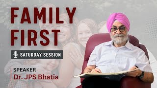 Family First Session  Saturday Session  Dr JPS Bhatia  The Hermitage Rehab [upl. by Sokin506]