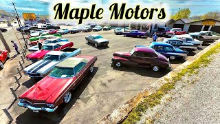 Classic Muscle Car Inventory Maple Motors 4824 Update Hot Rods For Sale Deals Oldschool USA Rides [upl. by Mathew43]