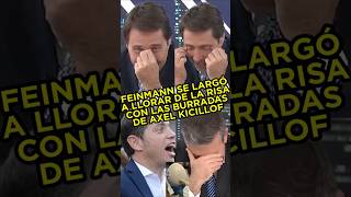 FEINMANN CASI SE LARGA A LLORAR DE LA RISA CON LAS BURRADAS DE KICILLOF fyp parati argentina [upl. by Thayer]