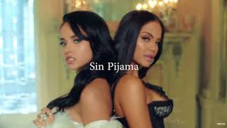 Becky G X Natti Natasha  Sin Pijama Video Lyric Video Letra  GaboArtMusic [upl. by Daitzman]