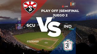 IND vs SCU  Juego 5 Playoff 2023 [upl. by Oitaroh563]